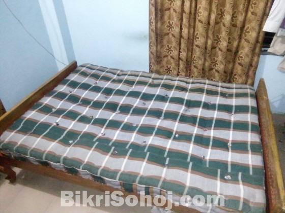 Single shill korai wood bed